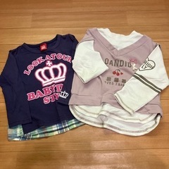【きまりました】女児用トップス 5点　110サイズ