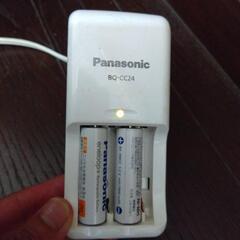 【断捨離中】pansonic充電器BQ-CC24　※電池は付きません！