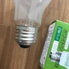ホワイトシリカ電球 100V (40ワット) 1個の画像