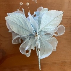 フォーマル　コサージュ　フラワー　美品の画像
