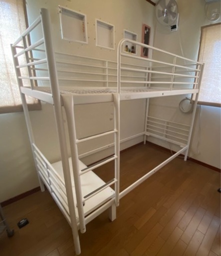 IKEA 2段ベッド　ホワイト