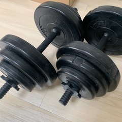 10キロダンベル×2 