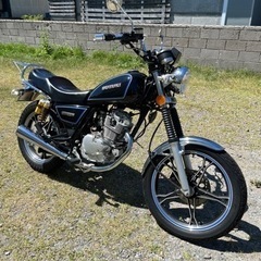 スズキ　gn125h 低走行　青森