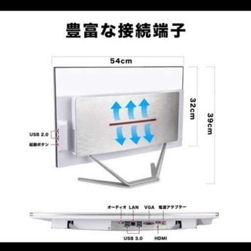 【決定しました】デスクトップPC / Windows10 / 少々訳アリ