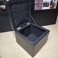 500円お渡し イス スツール 収納 オットマンの画像