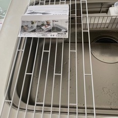 山崎　タワー　tower 折り畳み式　水切りの画像