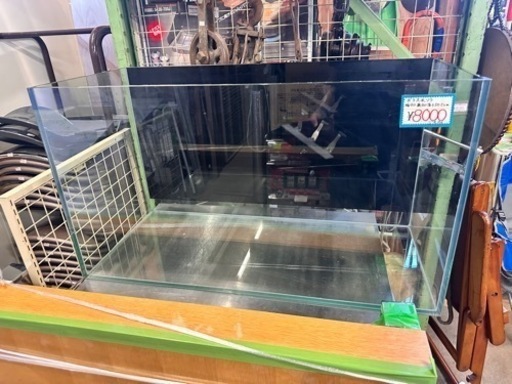 ガラス水槽　w90 d40 h50.5cm