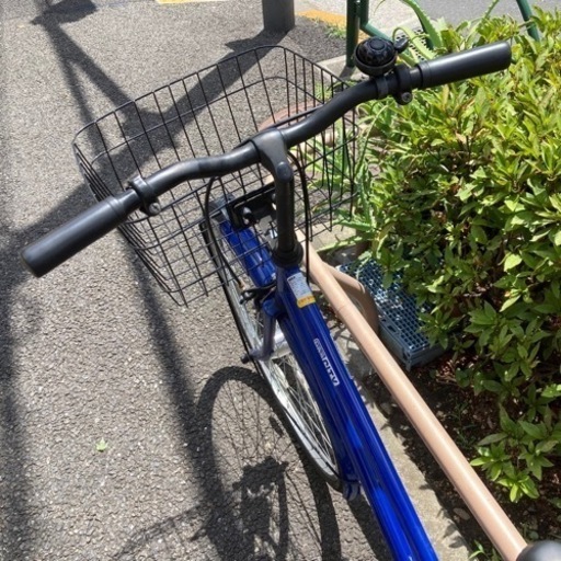 自転車 DAIWA CYCLE ダイワサイクル NA2 CITY シティサイクル ブルー 変速なし