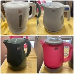 【美品‼️】在庫多数♪T-fal 電気ポット（ ¥800〜） − 広島県
