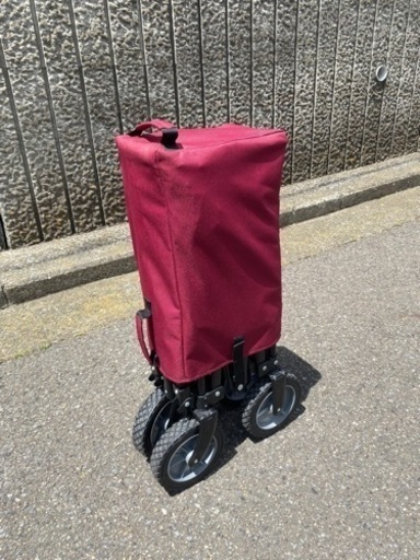 米Quest社 アウトドア ワゴンカート　軽量　折りたたみ式　キャンプ用　状態良好 Quest Folding Wagon