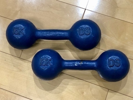 鉄アレイ17kg✖️2個