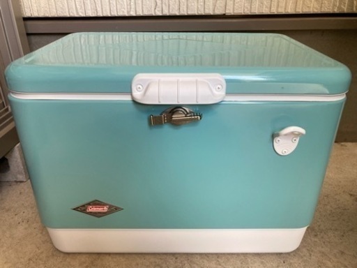 コールマン  クーラーボックス　スチールベルトクーラー　ターコイズ　限定色