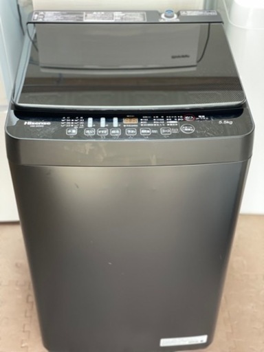 送料・設置込み　洗濯機　5.5kg Hisense 2022年