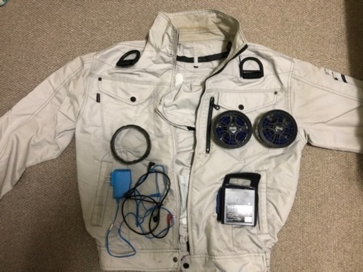 空調服　バッテリーファン付き　定価2万4千円