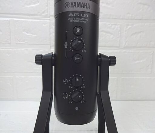 美品 ヤマハ AG01 Live Streaming USB Microphone YAMAHA ライブストリーミング USBマイク 