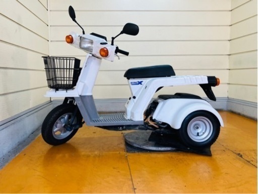 59713km ジャイロX ホンダ　TD02 原付★ 始動動画あり