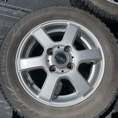軽自動車　スタッドレス(ホイール付)  取引者決定🆗の画像
