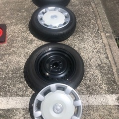 ダンロップ　軽自動車　新品ホイール、タイヤ