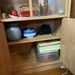 小型食器棚　中見込みの画像