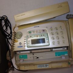 値下げ。格安中古 　子機付き、Ｆａｘ電話機　シャープ製　ＵＸ－４...