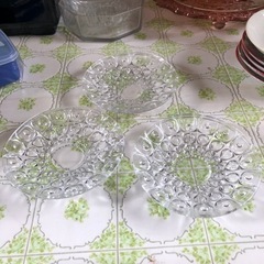 ガラス製お皿の画像