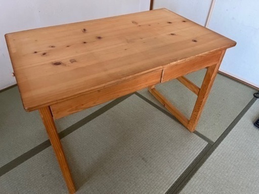 学習机　まるい家具製　テレワーク
