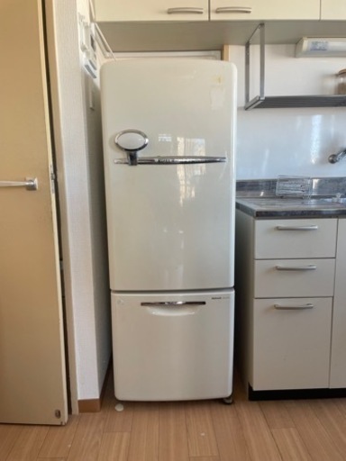 Nationl レトロ冷蔵庫 WiLL FRIDGE 2ドア冷凍冷蔵庫