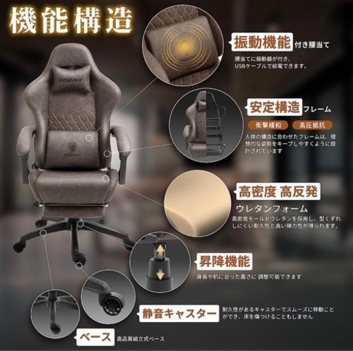 早い者勝ち❺】ゲーミングチェア
