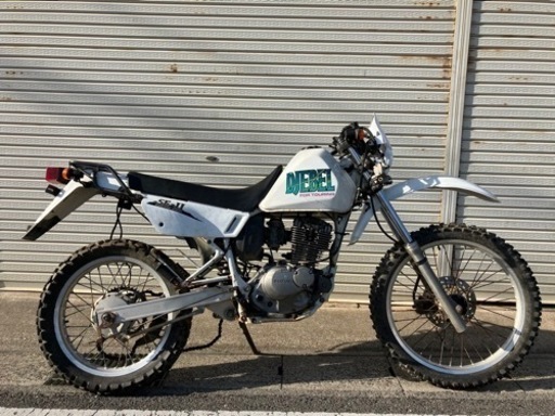 スズキ　ジェベル200レストアベース、部品取り、ジャンク、書類有り、鍵有り