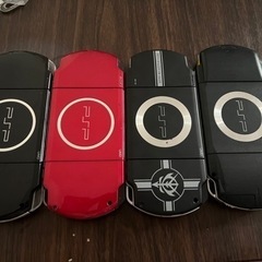 PSP ジャンク4台セット　充電器1個付きの画像