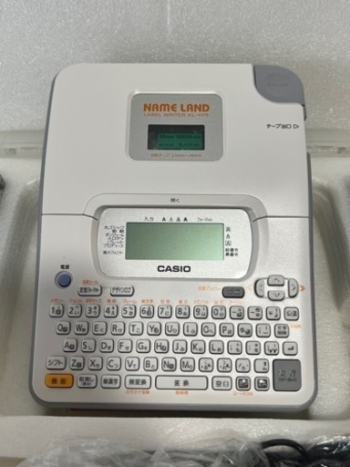 カシオ　ネームランド　中古　引き取りに来て頂ける方