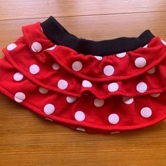 ミニーちゃん風スカート 60サイズの画像