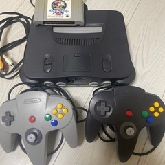 任天堂64 本体　マリオカート64のソフト付き