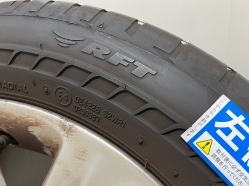 205/55RF16 16インチ 4本セット ホイール付き　BMW 純正タイヤ