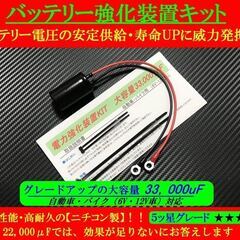 音質向上 ノイズ軽減◇キャパシター コンデンサ◇Raizin 改 Limited & 電源安定コンデンサ ◇新品◇カーオーディオ ナビゲーションなどに最適◇の画像