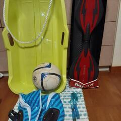 スケートボード　サッカーボール他の画像