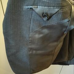 メンズスーツ上下セット(グレー系/秋冬用)の画像