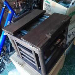 手作りポータブル囲炉裏テーブルの画像