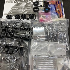 【イベント限定】激レア！！ミニ四駆　 K4ギャンボー 【シルバーメッキボディ】の画像