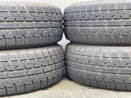 811-2)はめ替え込み！165/65R14 トーヨースタッドレス中古4本セット！19年製ガリットGIZ