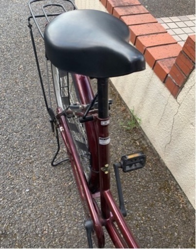 現在お話中　26インチ　変速なし　自転車