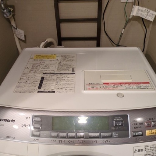 ⚠️期間限定 ドラム式電気乾燥洗濯機　Panasonic NA-VX7200R-W 2012年式