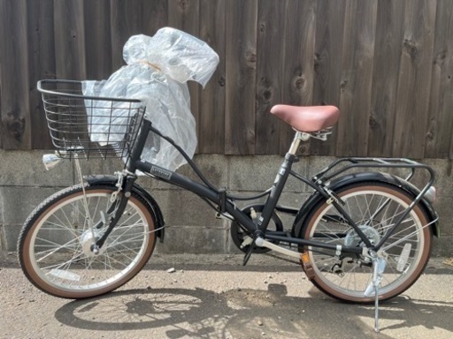 【新品未使用】20型 折りたたみ自転車 アスタリスク206