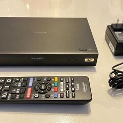 【中古】シャープ4Kチューナー(4S-C00AS1)の画像