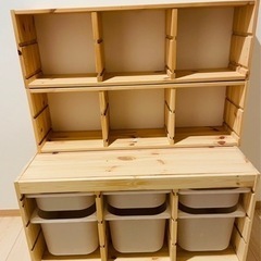 まだあります！IKEA トロファスト ×1 ウォール収納 ×2 おもちゃ収納