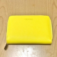 ★ CELFORD セルフォード カードケース 黄色 新品未使用★