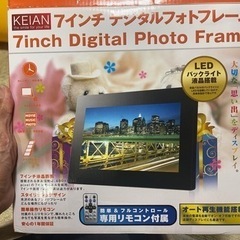 恵安 7インチデジタルフォトフレーム　未使用品
