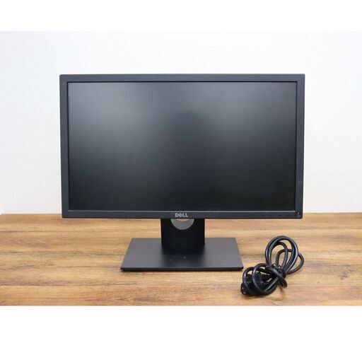 【東12/4】≪ZU607-1ジ≫ 通電OK DELL/デル 21.5インチ ワイド液晶モニター ディスプレイ E2216Hf 2015年製 パソコン周辺機器/映像機器/モニター
