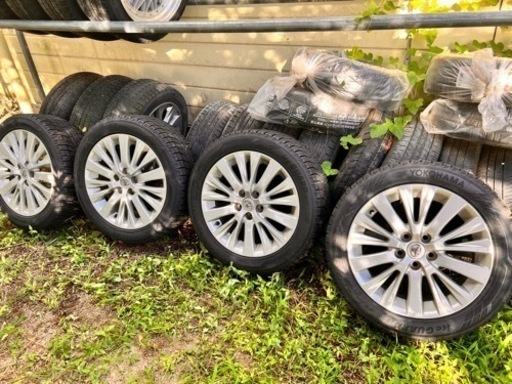 20アルファードホイール、スタッドレス