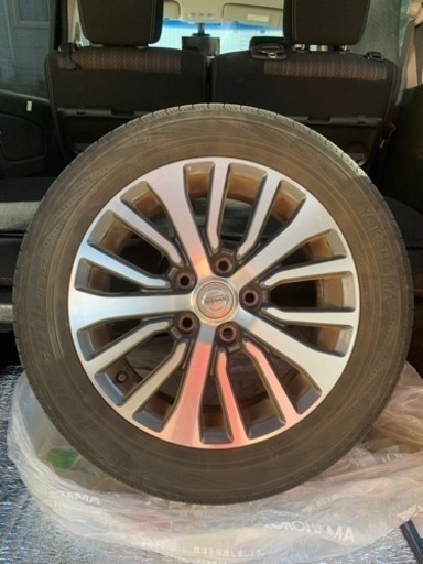 取引成立しました:中古:日産セレナ26型用タイヤホイール4本セット